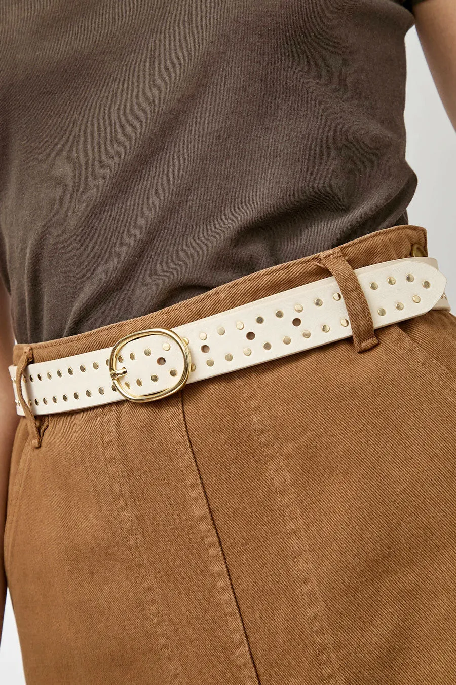 Herbert Frere Soeur La Pasha Belt in Crema sold by No. 6
