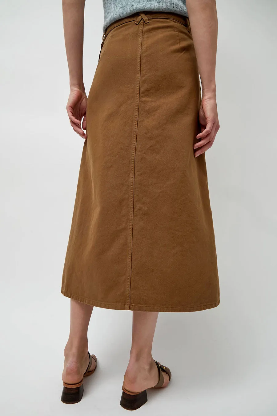 Atelier Delphine Erin Skirt in Summer Brown sold by No. 6 product image thumbnail 5
