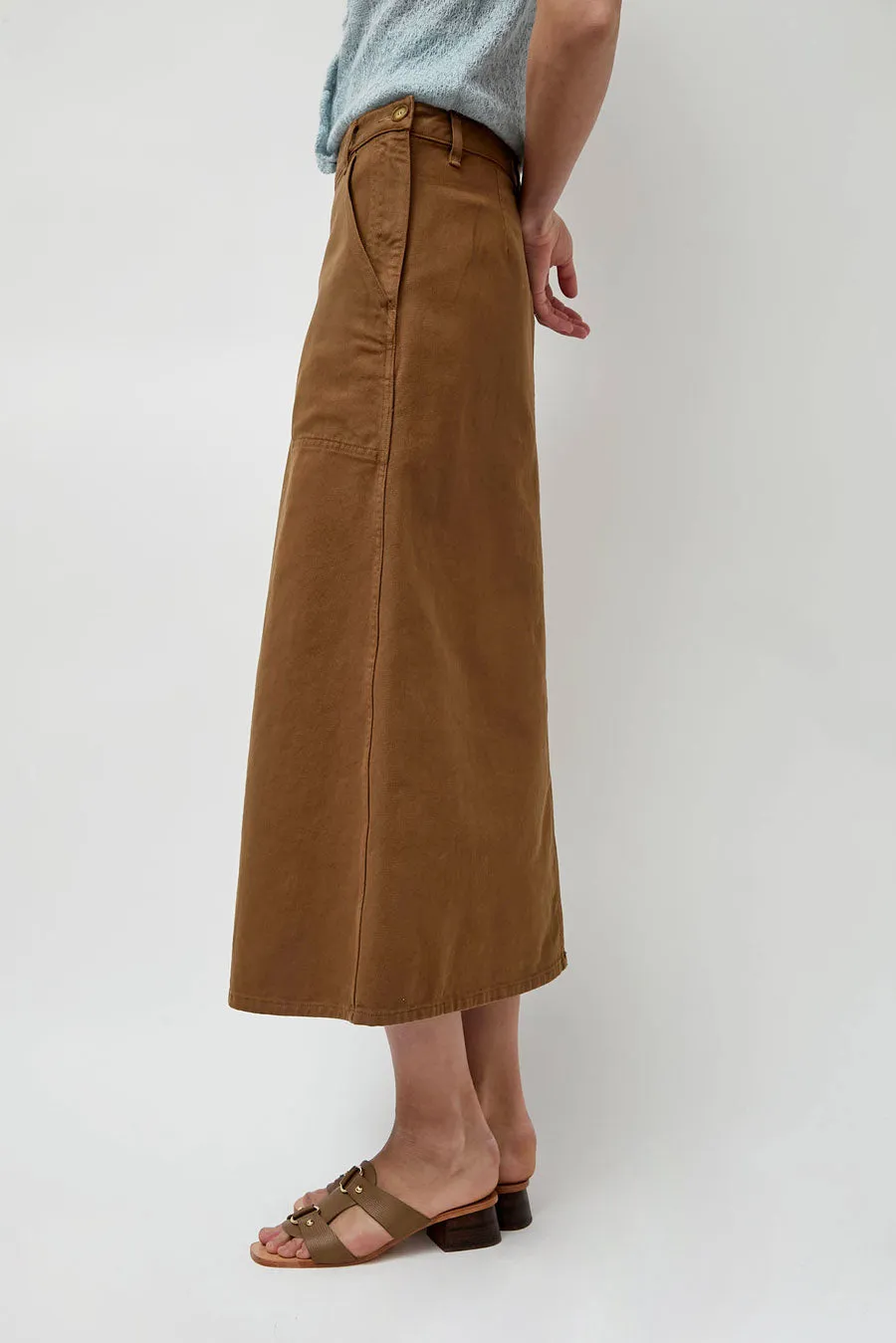 Atelier Delphine Erin Skirt in Summer Brown sold by No. 6 product image thumbnail 4