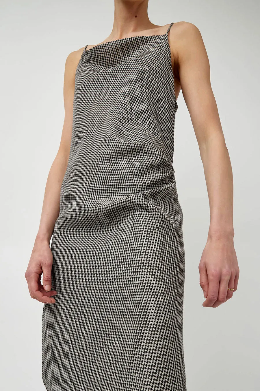 Tanaka Slip Dress in Houndstooth sold by No. 6 product image thumbnail 3