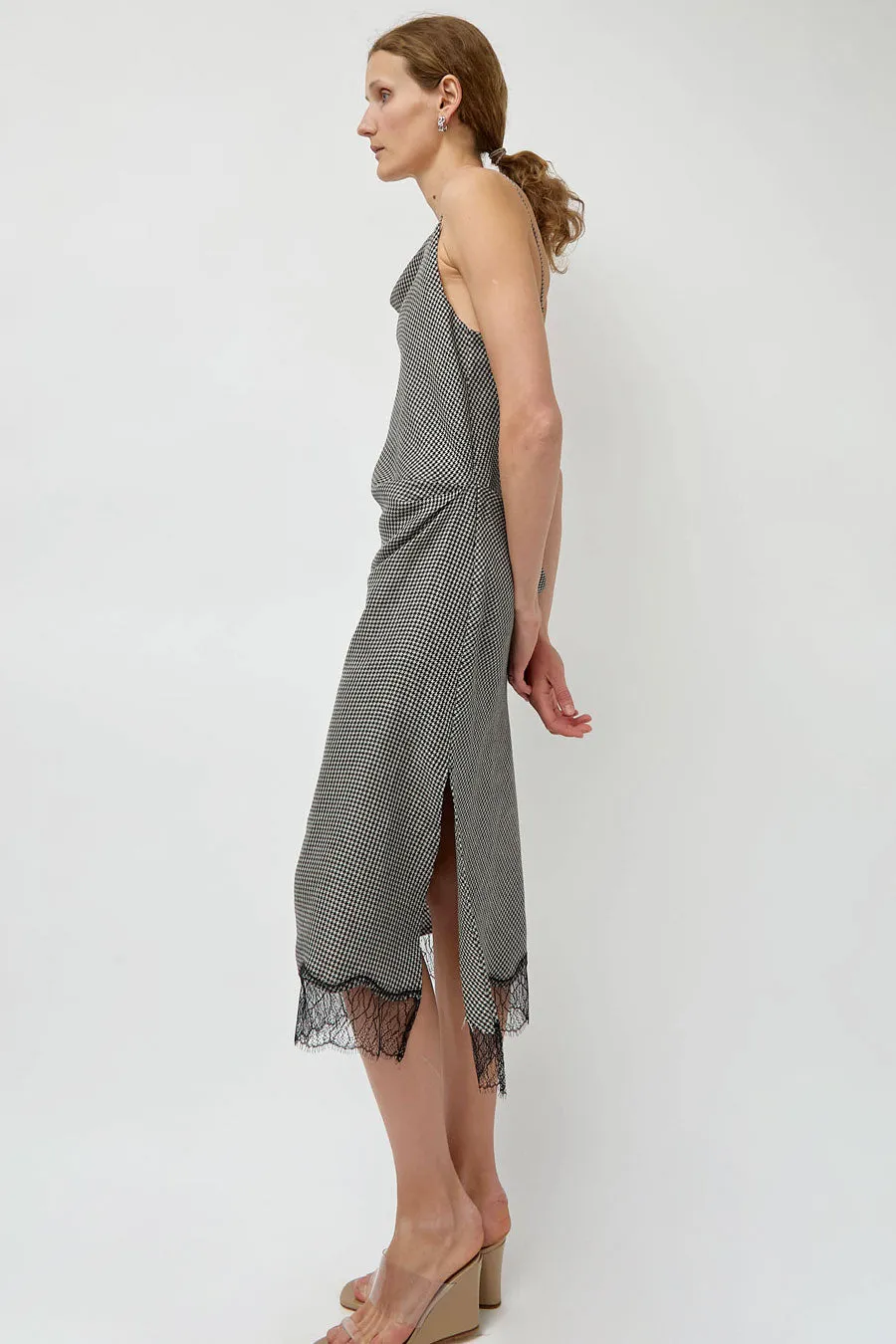 Tanaka Slip Dress in Houndstooth sold by No. 6 product image thumbnail 2