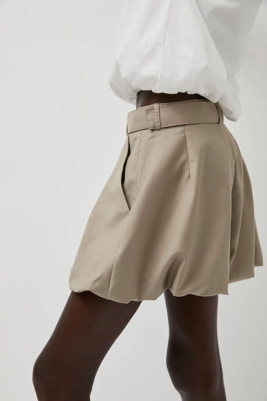 La Piscine Belt Shorts in Beige sold by No. 6 product image thumbnail 4