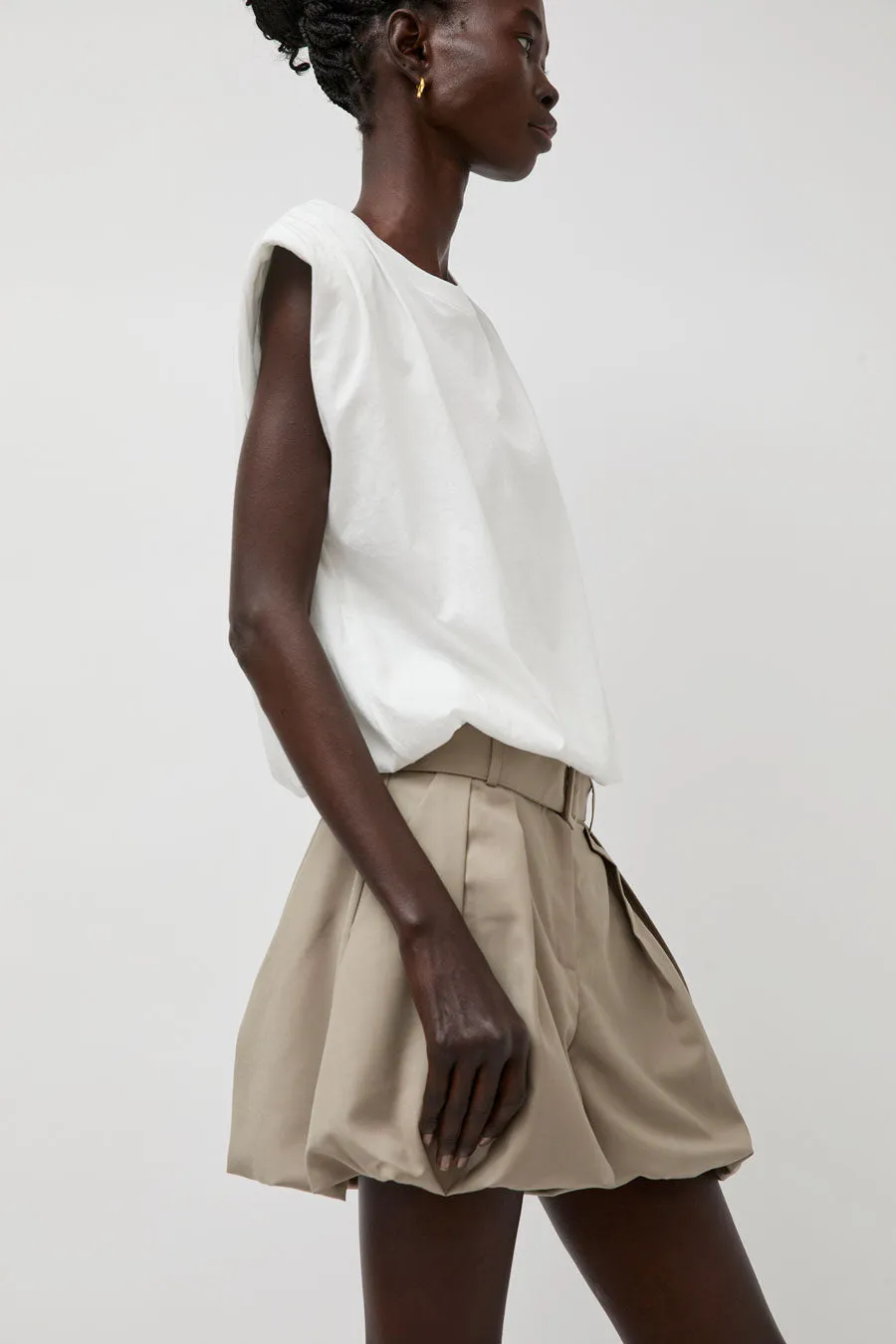 La Piscine Belt Shorts in Beige sold by No. 6 product image thumbnail 2