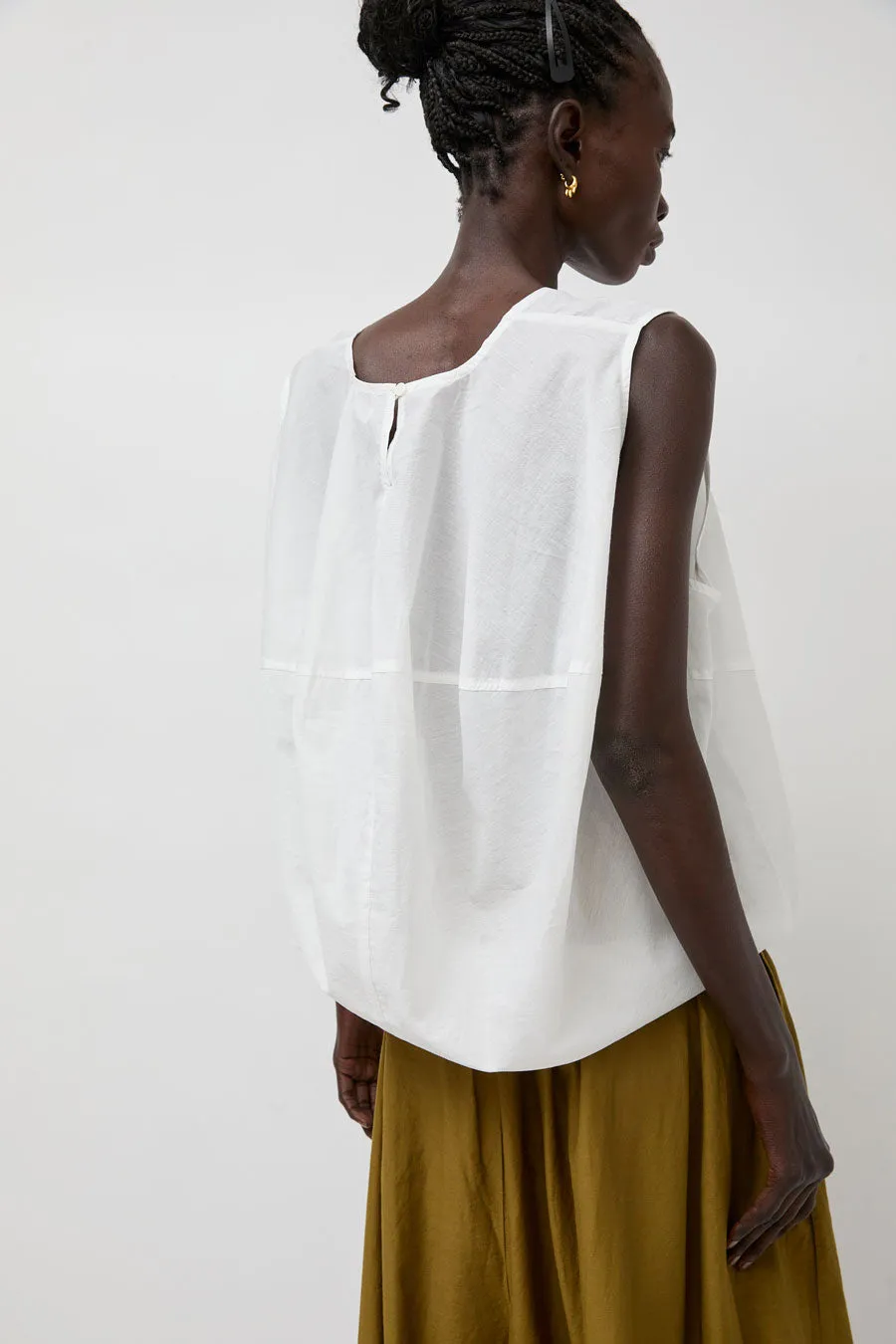 La Piscine Volume Top in Off White sold by No. 6 product image thumbnail 4
