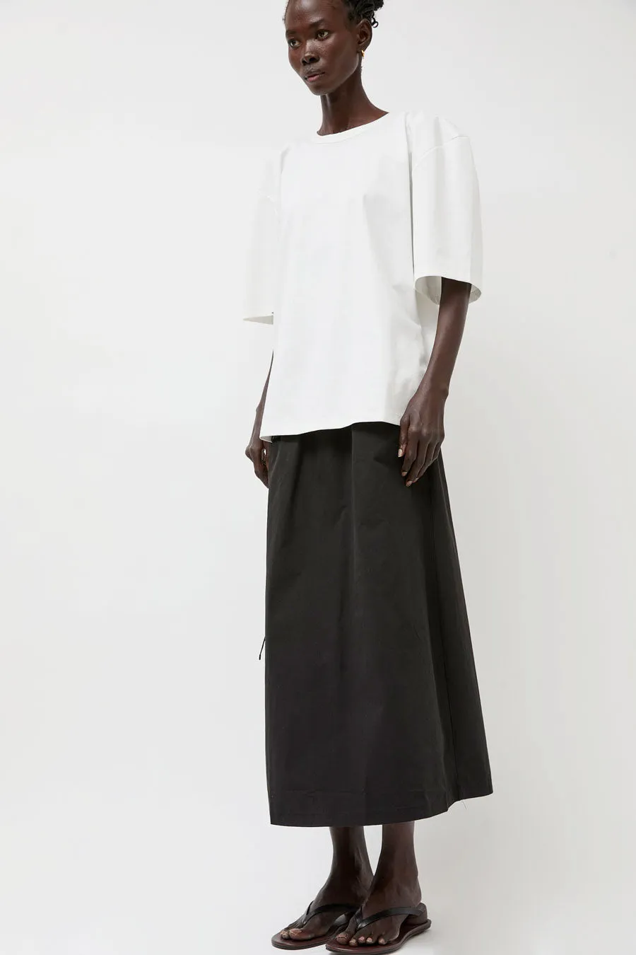 La Piscine Puffy Tee in Optic White sold by No. 6 product image thumbnail 5