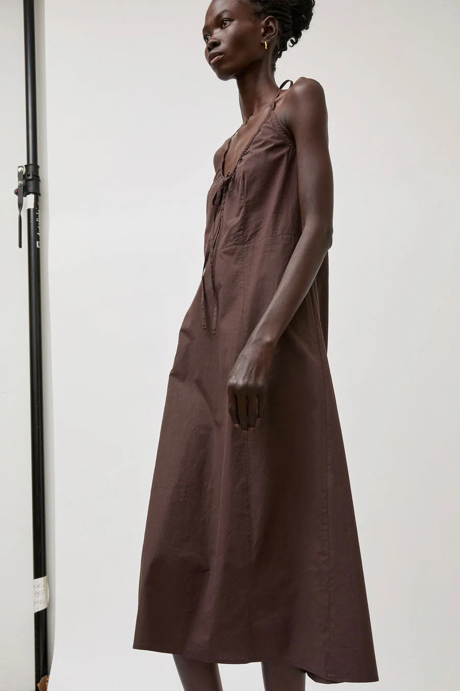 Deiji Studios Seamed Halter Dress in Sepia sold by No. 6 product image thumbnail 4