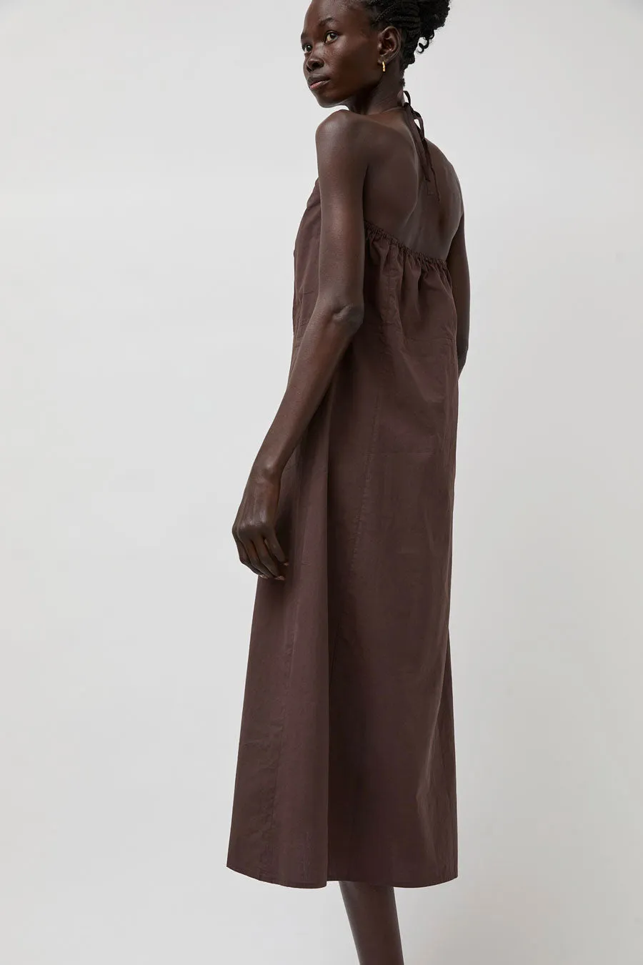 Deiji Studios Seamed Halter Dress in Sepia sold by No. 6 product image thumbnail 5