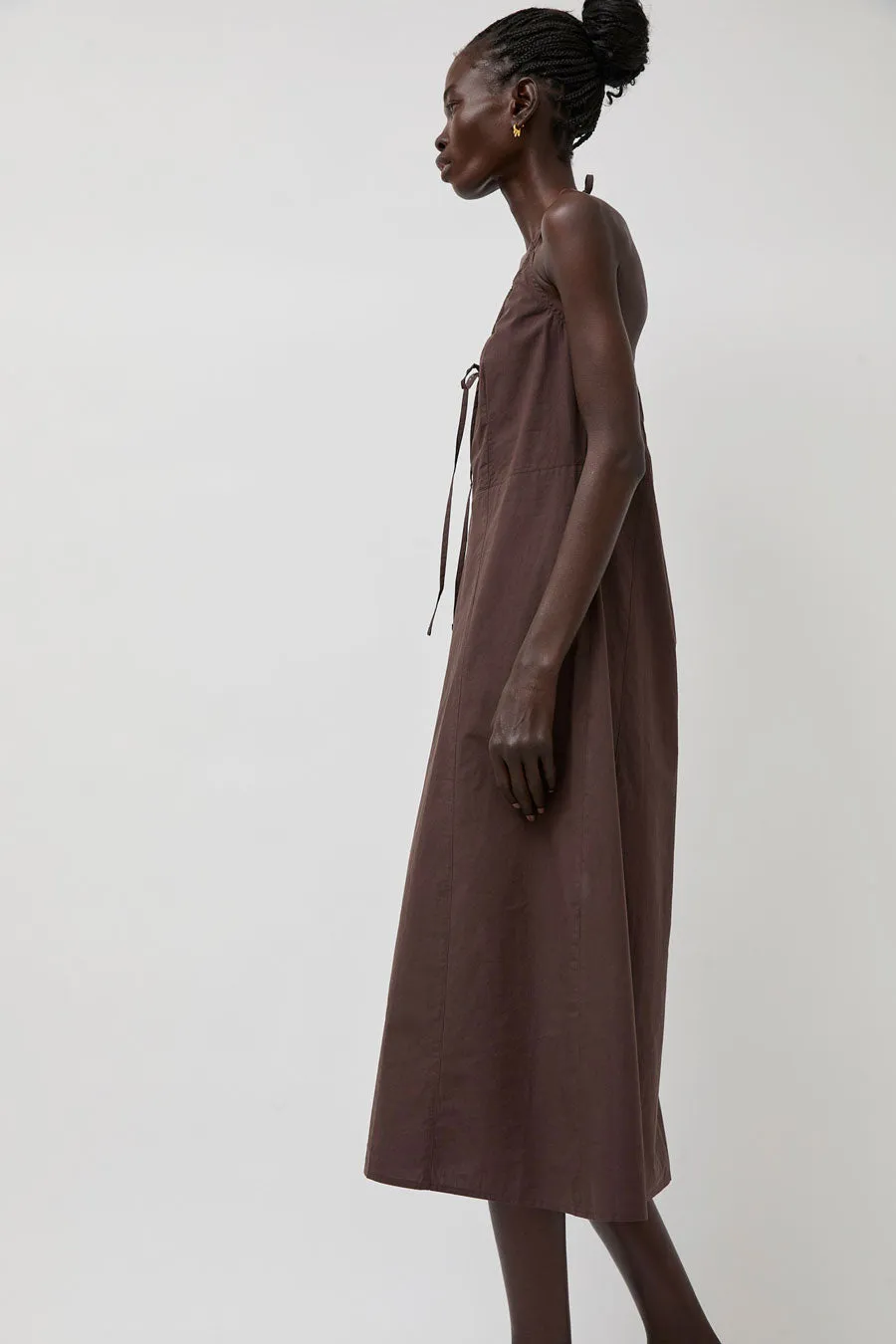 Deiji Studios Seamed Halter Dress in Sepia sold by No. 6 product image thumbnail 2