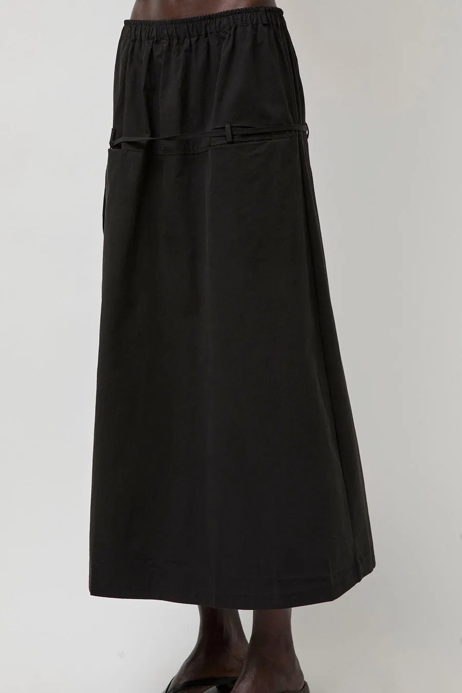 Deiji Studios Loop Pocket Skirt in Black sold by No. 6 product image thumbnail 5