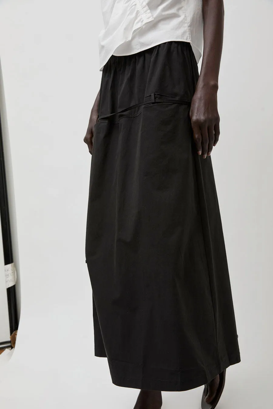 Deiji Studios Loop Pocket Skirt in Black sold by No. 6 product image thumbnail 3