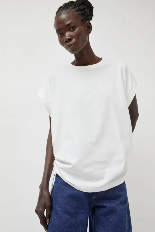 Baserange Stele Tank in Off White made by Baserange