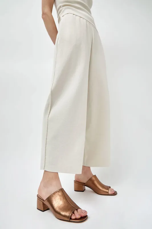 No.6 Leah Sandal in Bronze Metallic made by No. 6