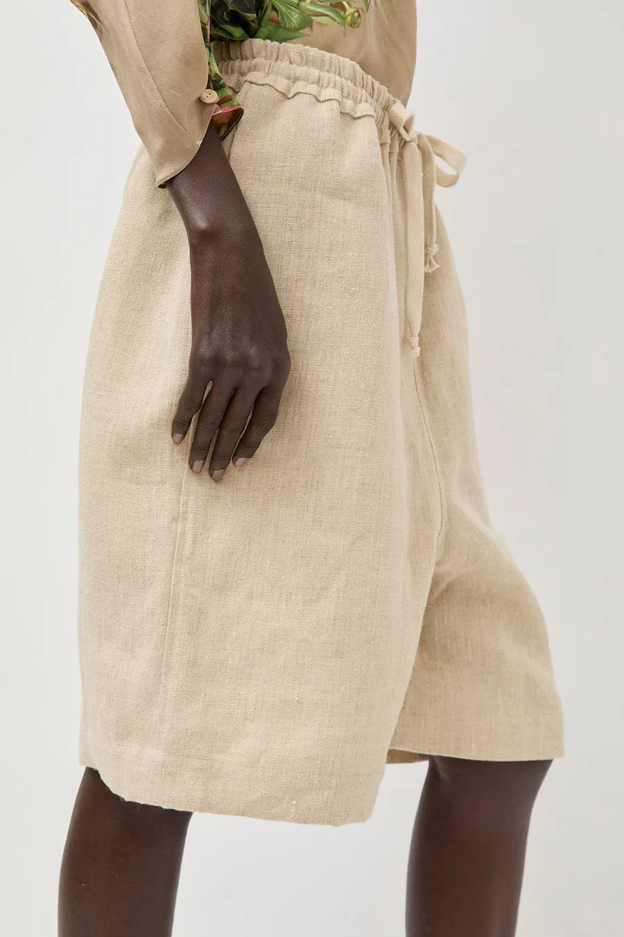 Anntian Unisex Shorts in Natural sold by No. 6 product image thumbnail 4