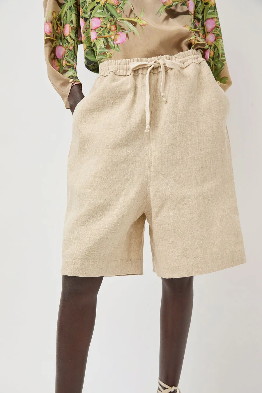 Anntian Unisex Shorts in Natural sold by No. 6 product image thumbnail 3