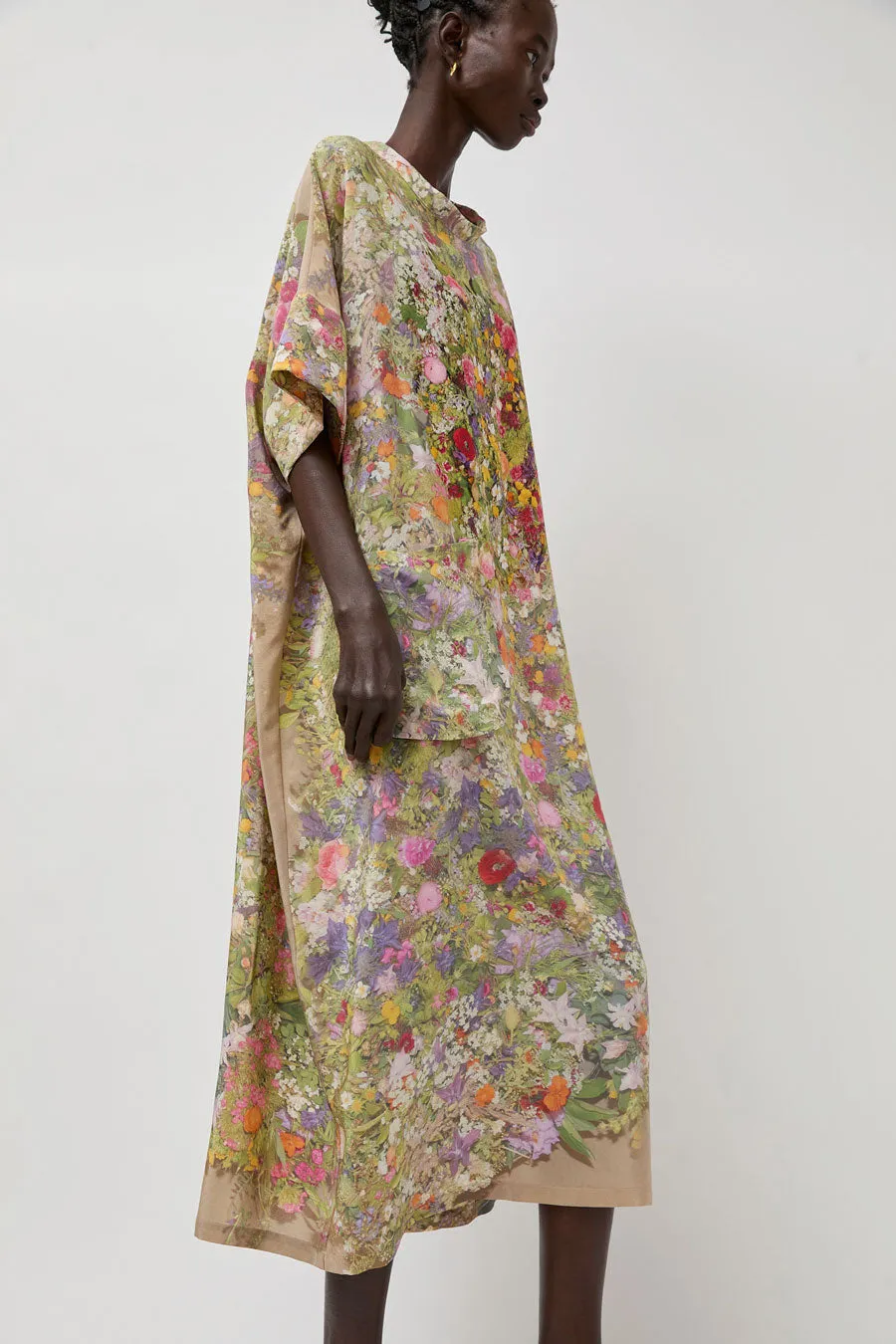 Anntian Silk Dress in Print D Bouquet sold by No. 6 product image thumbnail 5