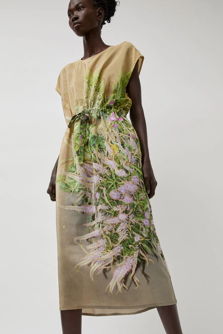 Anntian Simple Dress in Print B Delphine Grasses Veronica sold by No. 6 product image thumbnail 5