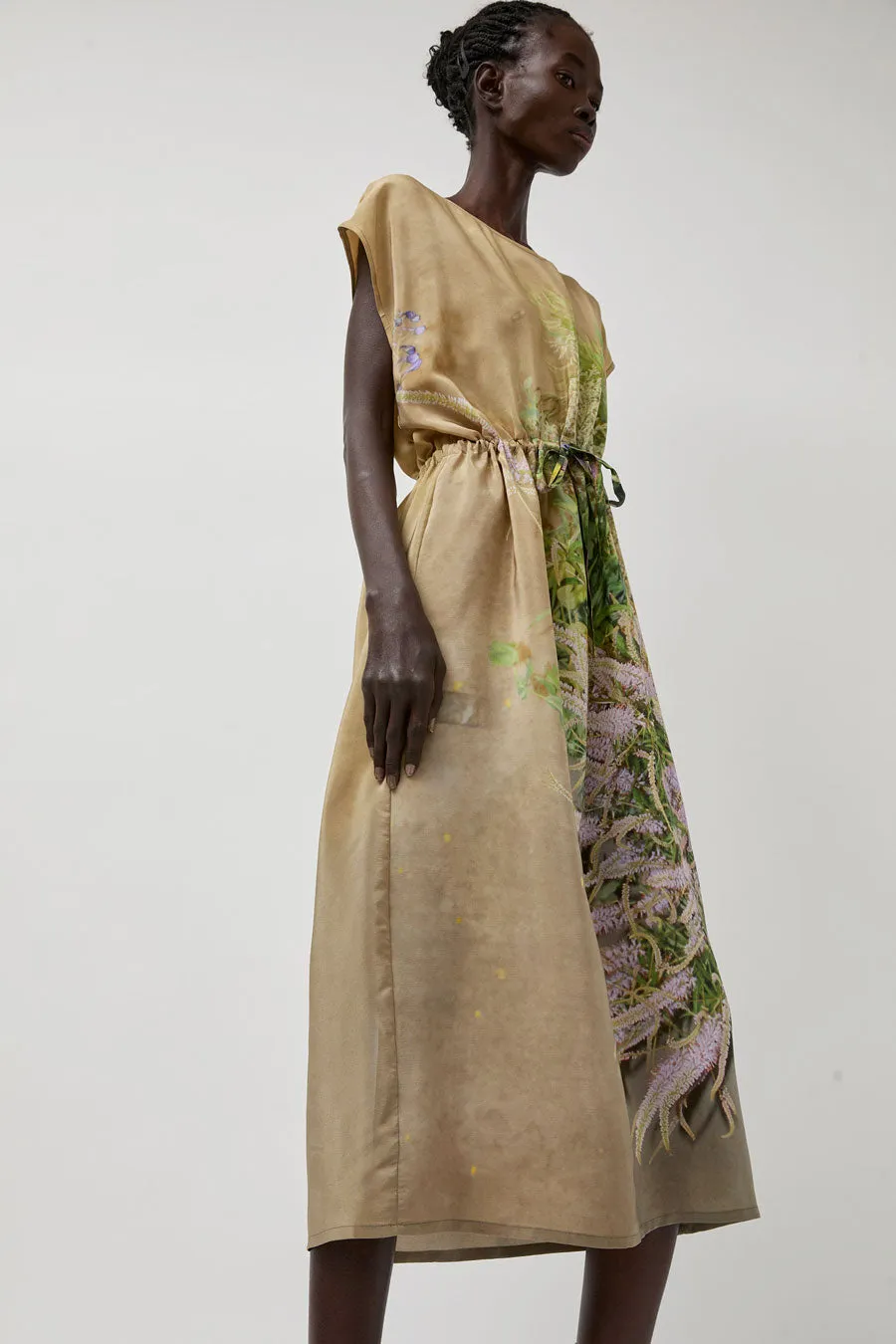 Anntian Simple Dress in Print B Delphine Grasses Veronica sold by No. 6 product image thumbnail 4