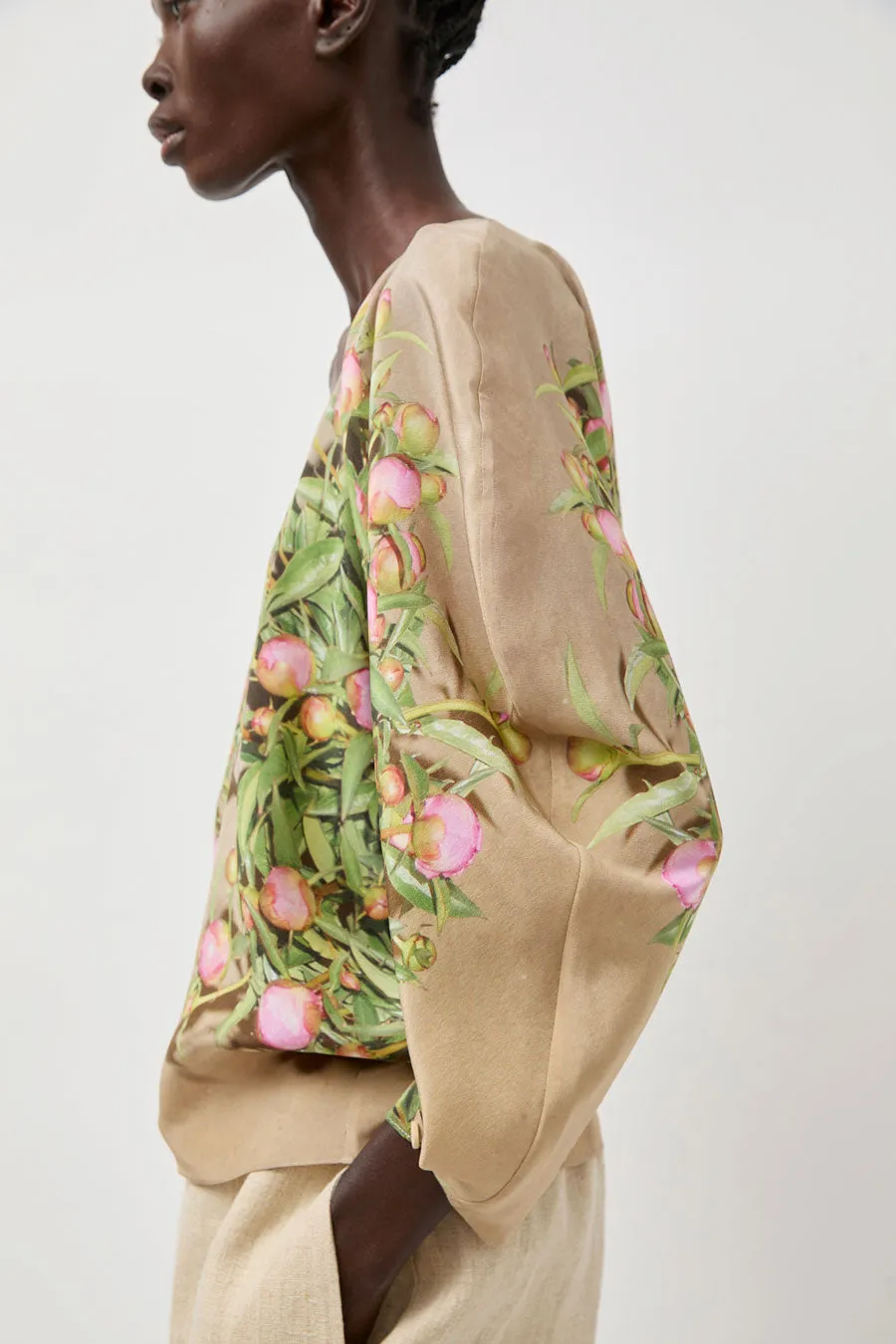 Anntian One World Top in Print C Peony sold by No. 6 product image thumbnail 2