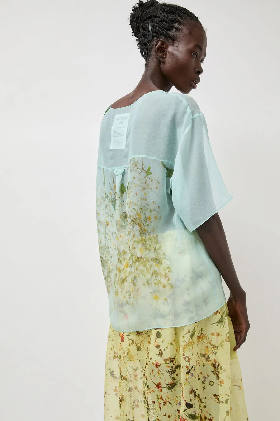 Anntian Chiffon T-Shirt in Print S Wild Roses sold by No. 6 product image thumbnail 5