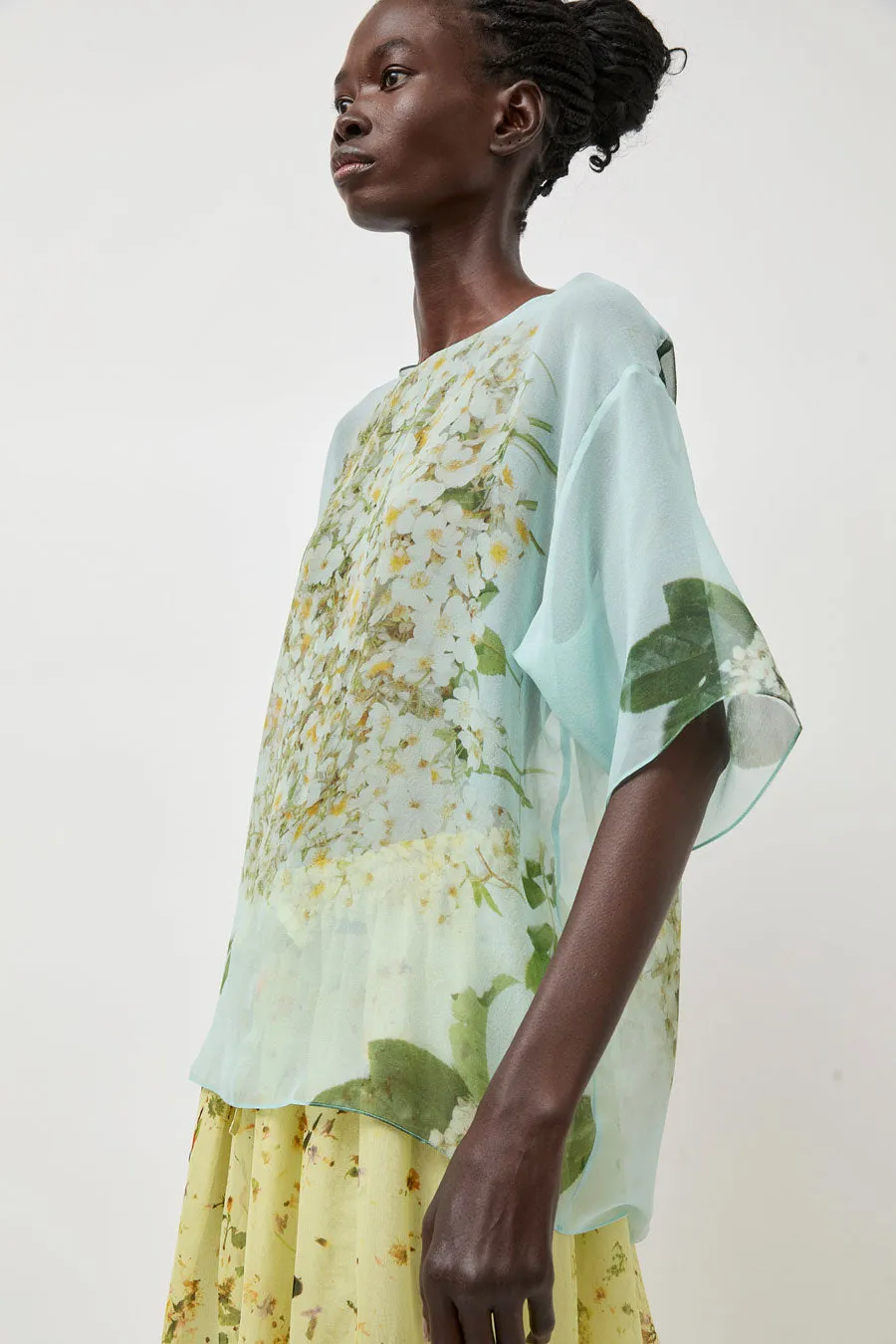 Anntian Chiffon T-Shirt in Print S Wild Roses sold by No. 6 product image thumbnail 2