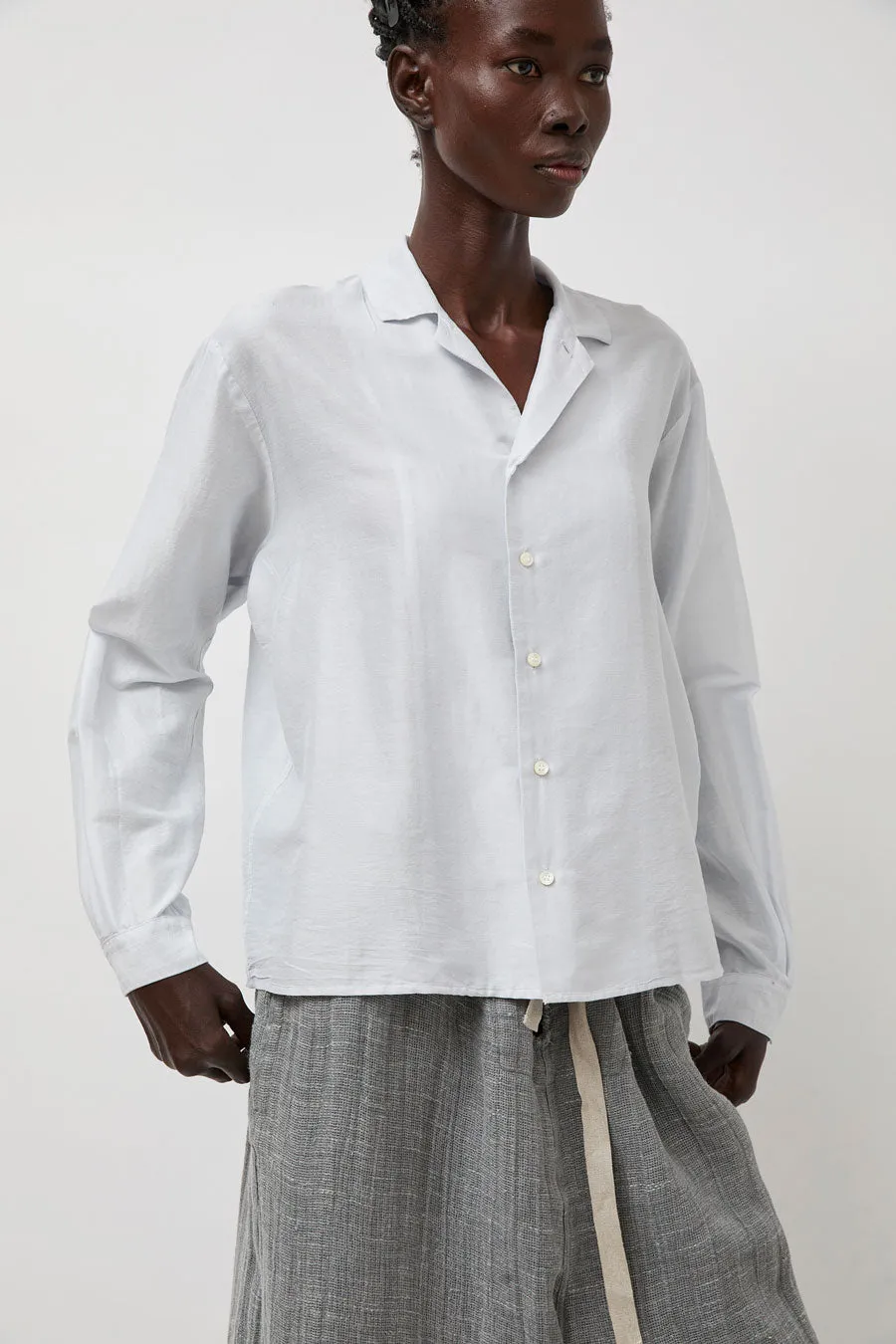 Quitan Almost Jacket Shirt in Tint sold by No. 6