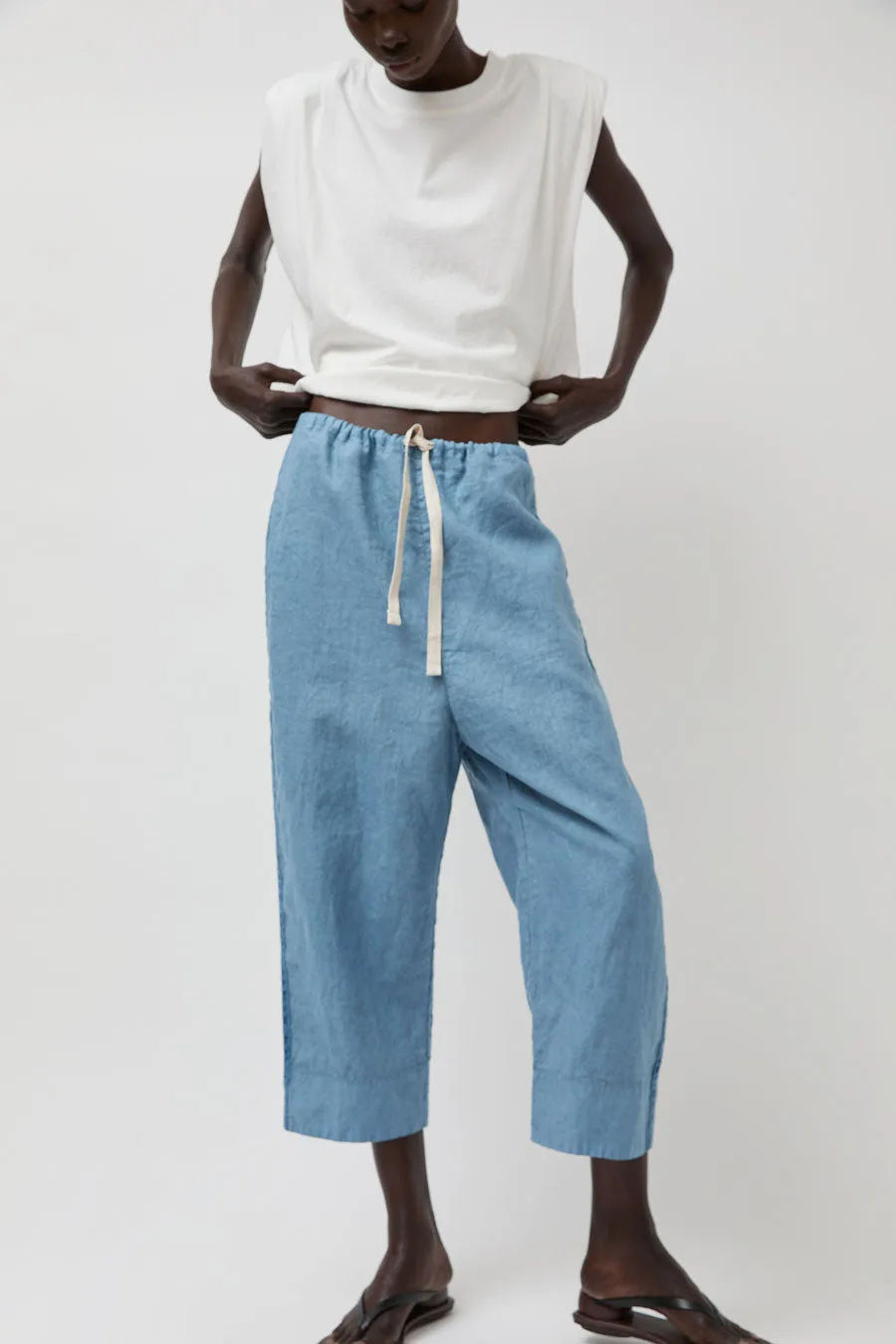 Quitan Pompier Easy Pants in Ai-Sumi sold by No. 6 product image thumbnail 4