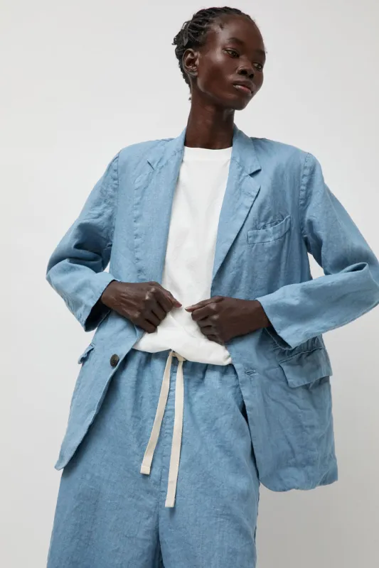 Quitan French Worker's Jacket in Ai-Sumi made by No. 6