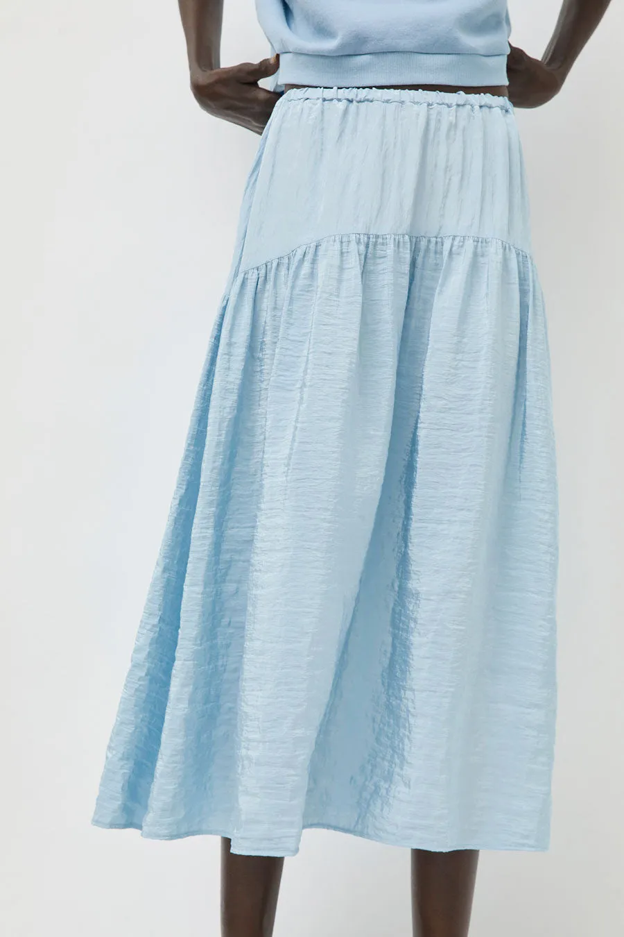 No.6 Sophia Skirt in Sky sold by No. 6 product image thumbnail 3