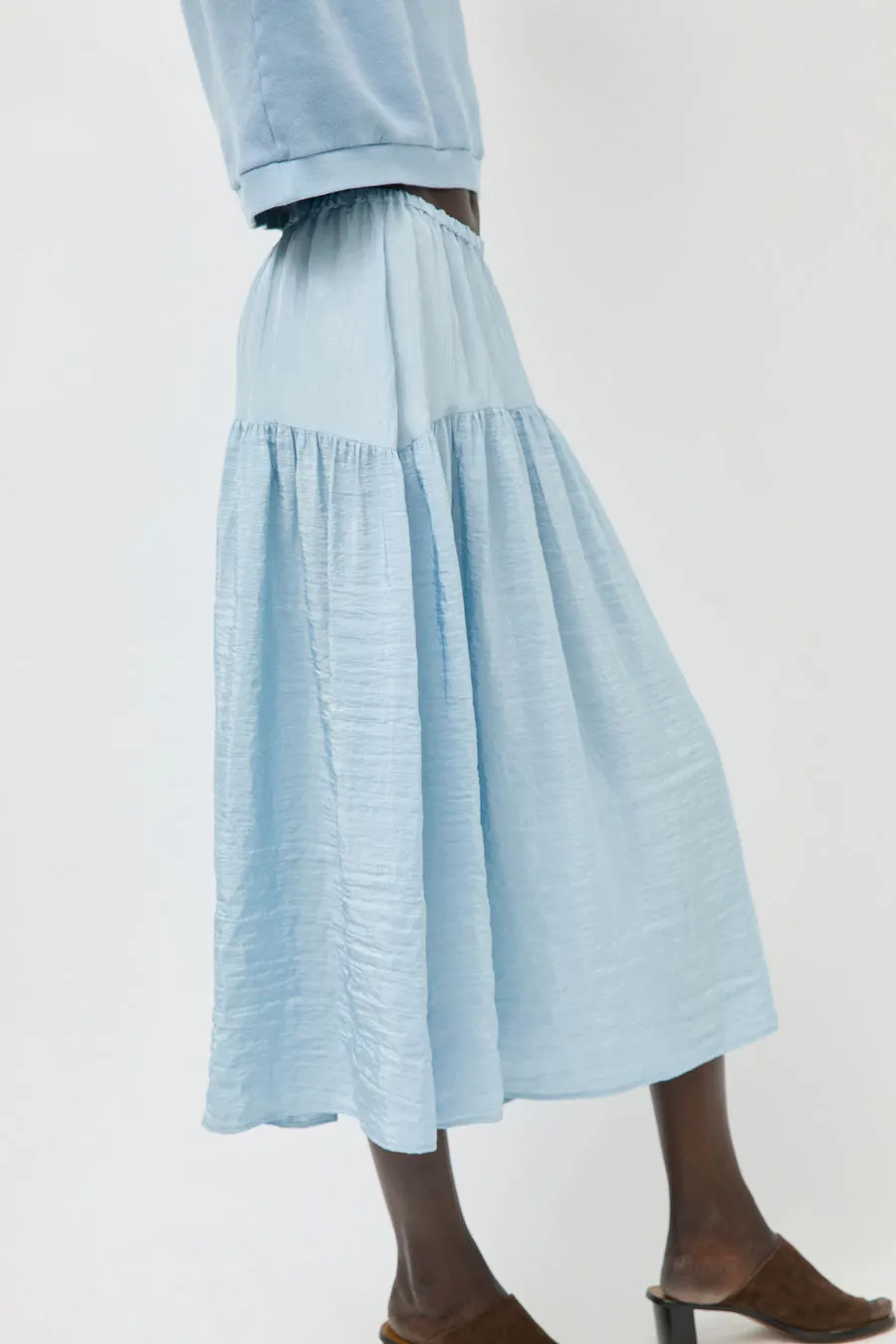 No.6 Sophia Skirt in Sky sold by No. 6 product image thumbnail 4
