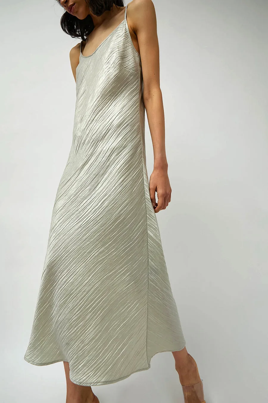 No.6 Elle Slip Dress in Silver sold by No. 6 product image thumbnail 2