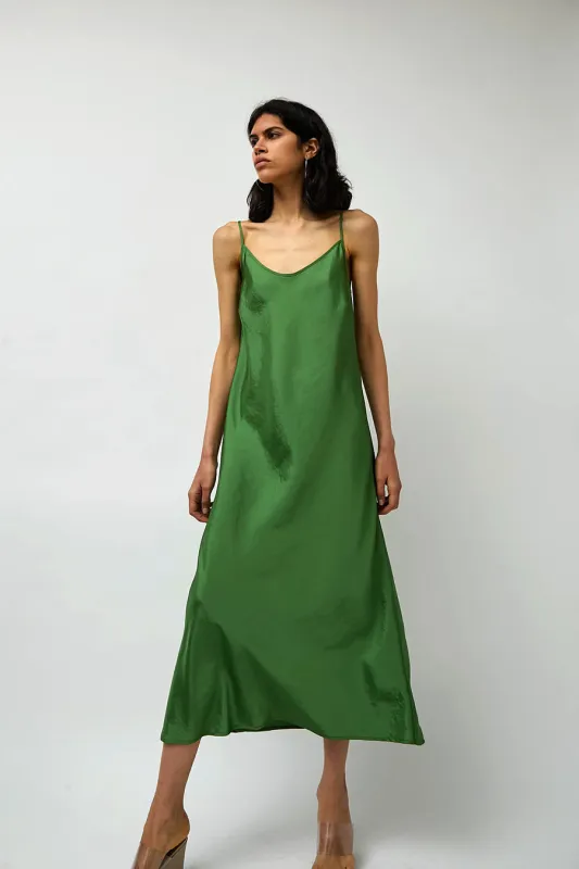 No.6 Elle Slip Dress in Grass made by No. 6