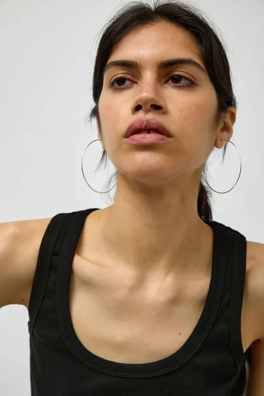 Saskia Diez Wire Earrings No.3 in Silver made by No. 6