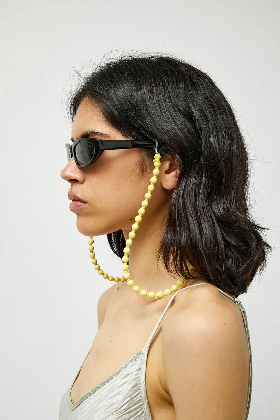 Ina Seifart Glasses Chain in Pastel Yellow sold by No. 6 product image thumbnail 3