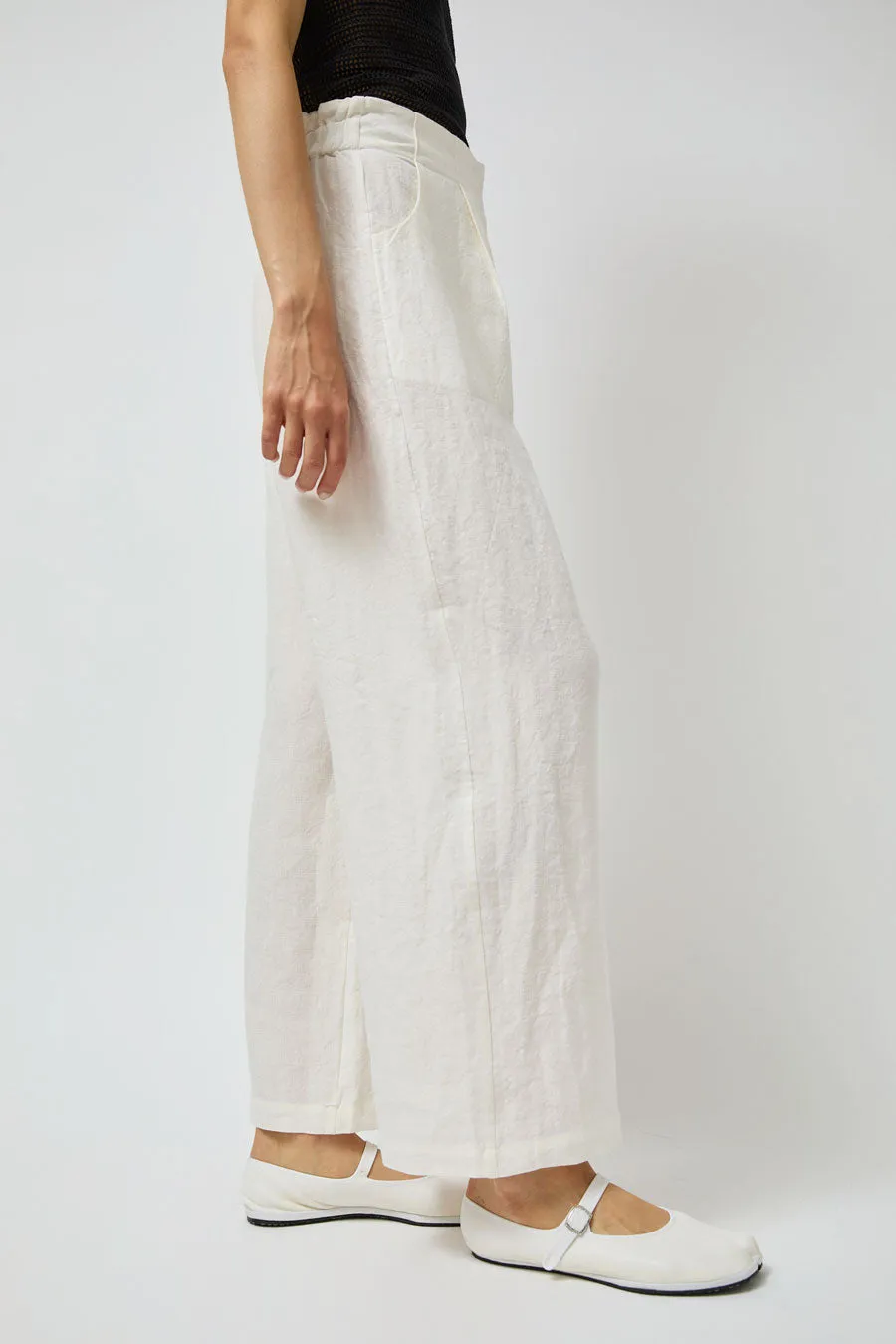 Zii Ropa Rea Pant in White sold by No. 6 product image thumbnail 4