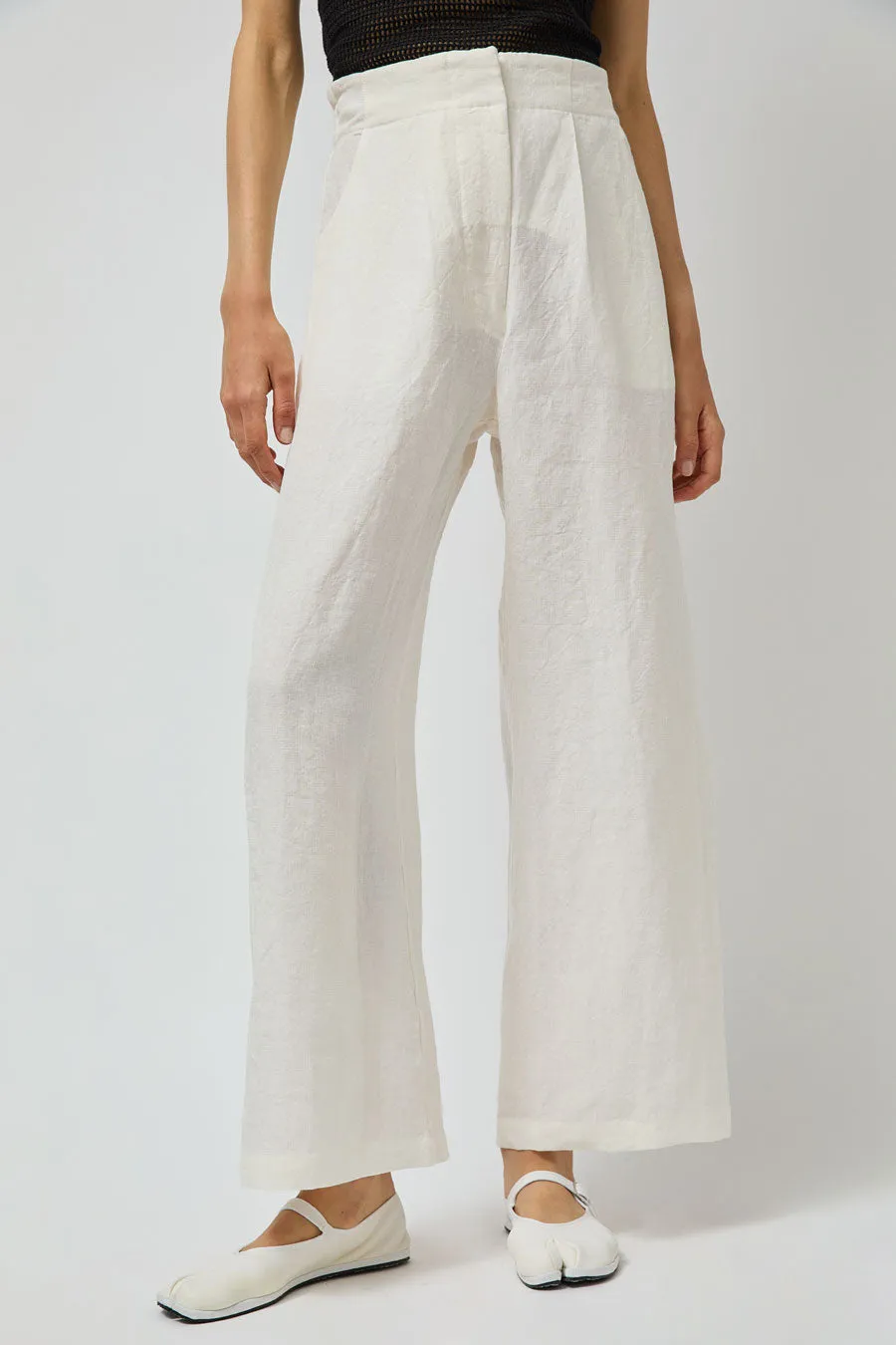 Zii Ropa Rea Pant in White sold by No. 6 product image thumbnail 3