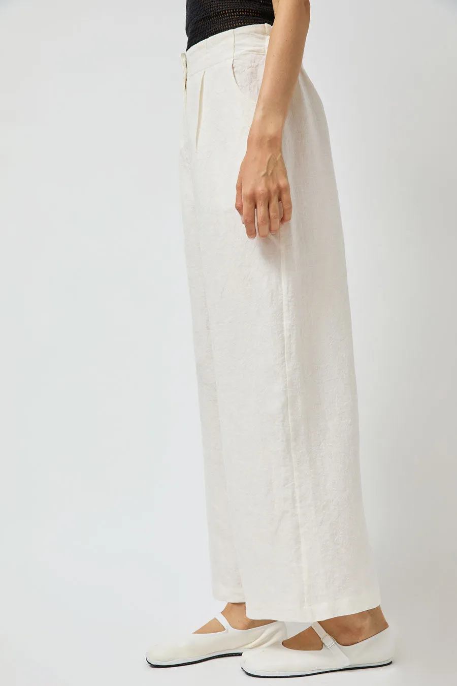 Zii Ropa Rea Pant in White sold by No. 6 product image thumbnail 2