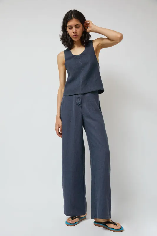 Zii Ropa Matisse Pant in River made by Zii Ropa