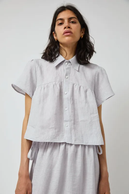 Zii Ropa Lucia Top in Lilac made by Zii Ropa