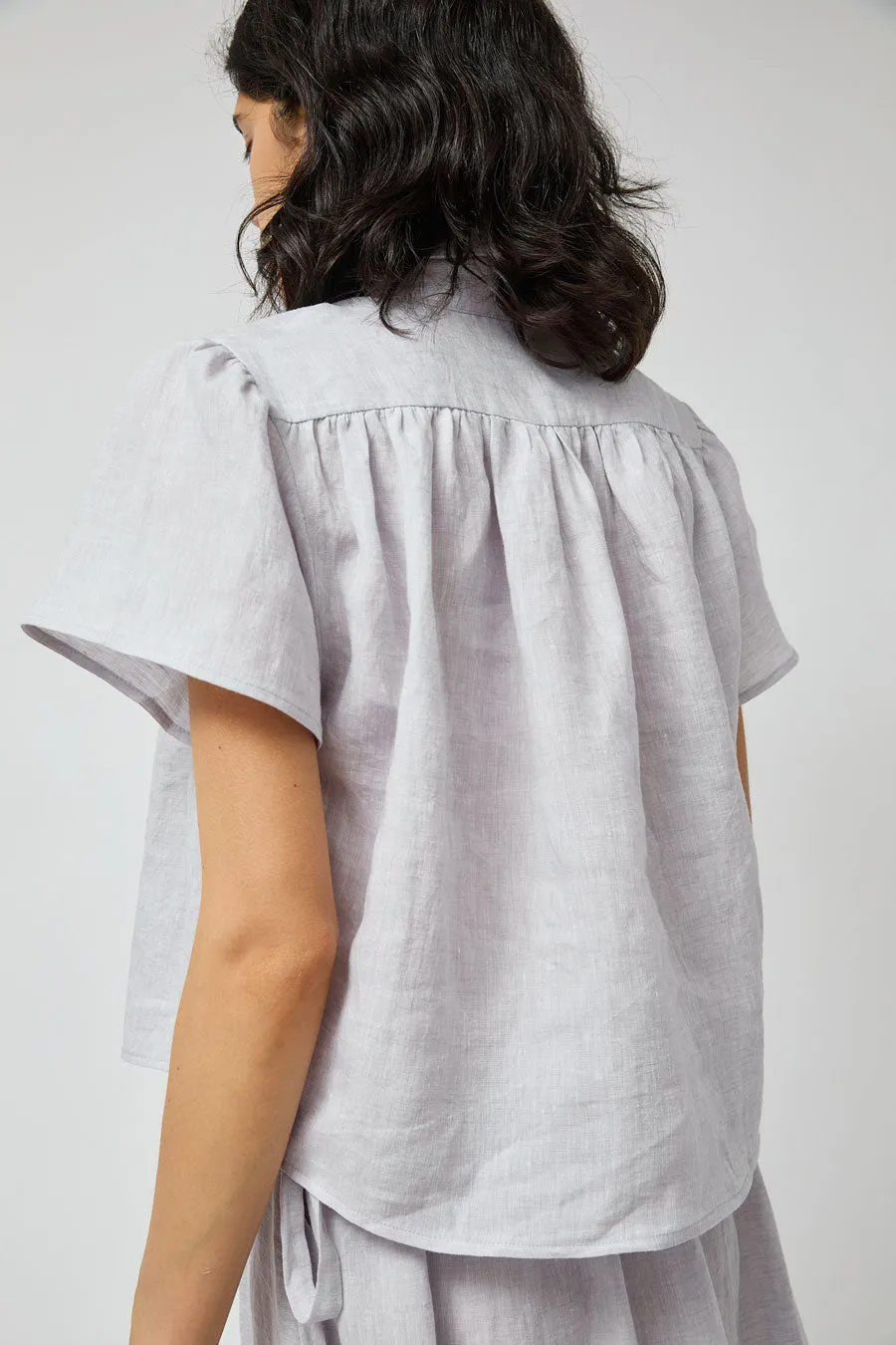 Zii Ropa Lucia Top in Lilac sold by No. 6 product image thumbnail 5