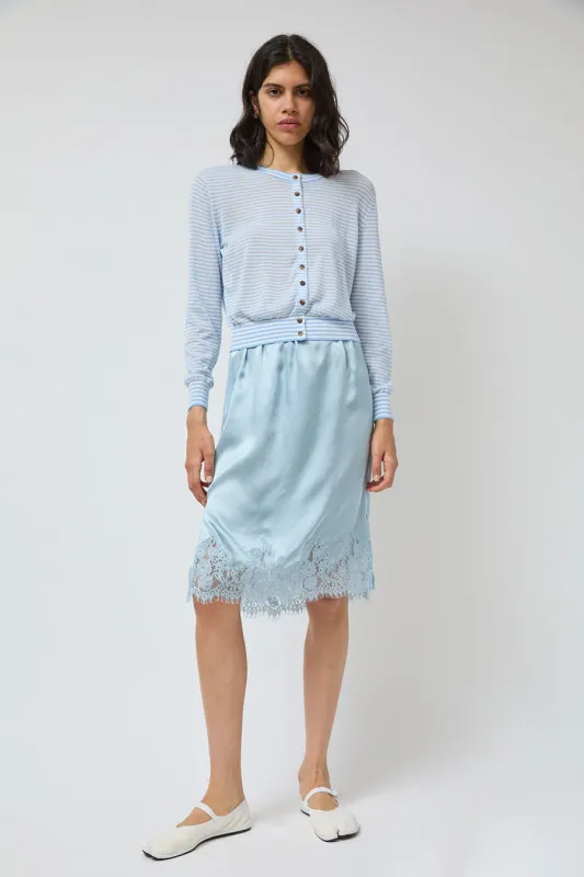 Ciao Lucia Petra Skirt In Blue made by Ciao Lucia