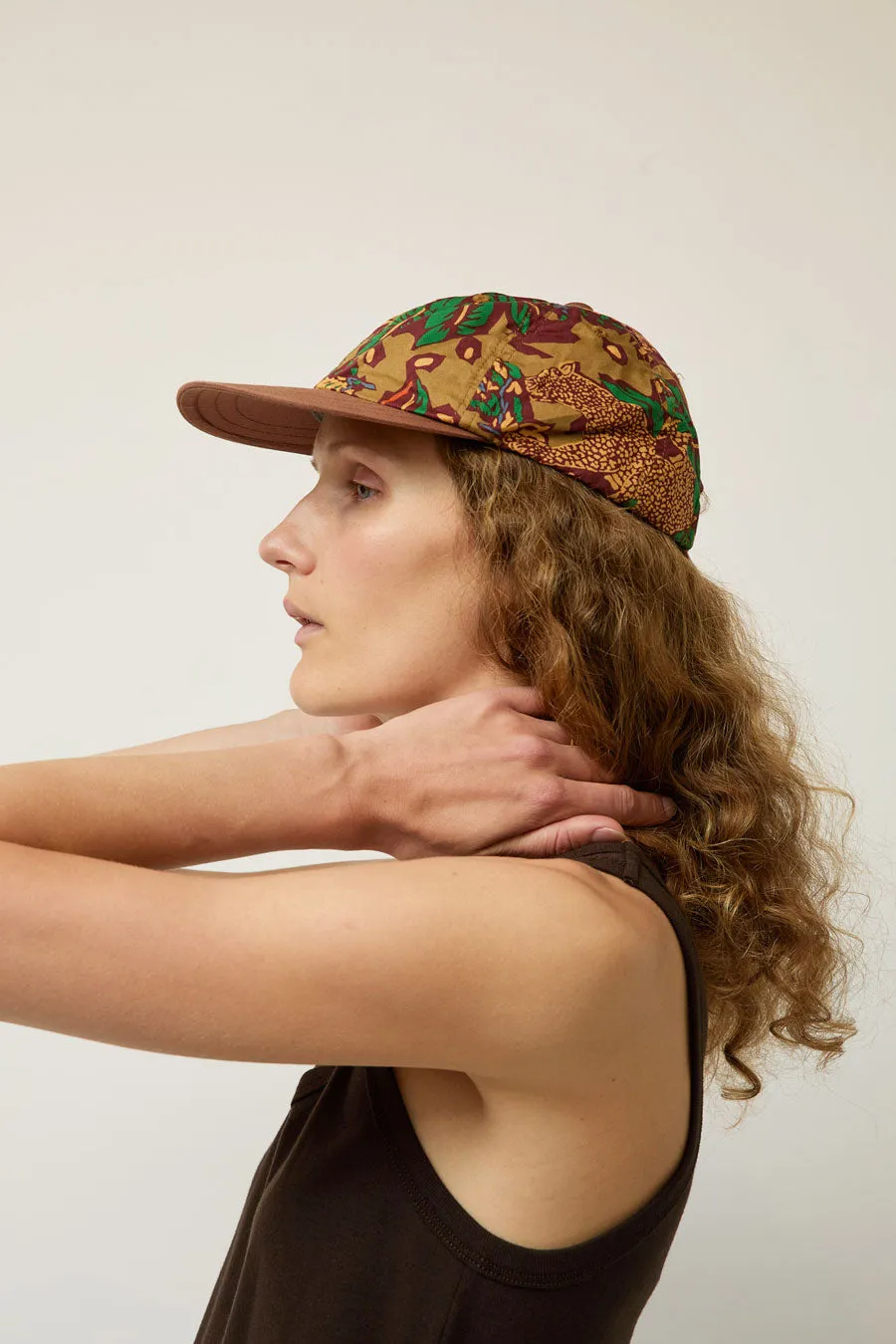 DECHO Cotton Cap in Brown Print sold by No. 6 product image thumbnail 3