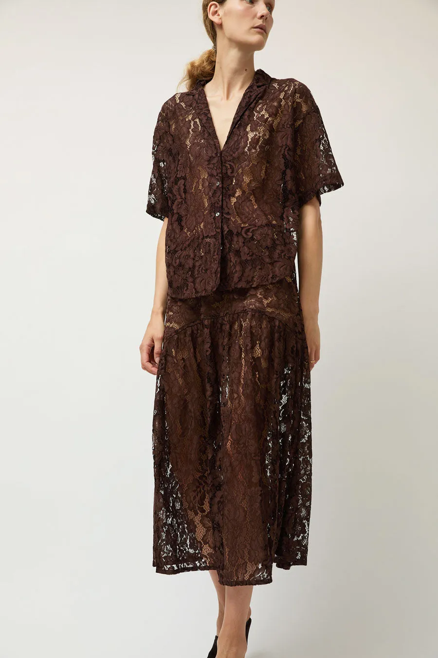 A Bronze Age Field Skirt in Americano Lace sold by No. 6