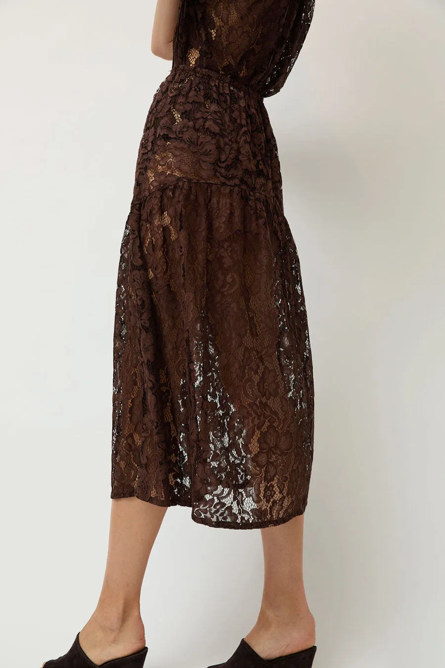 A Bronze Age Field Skirt in Americano Lace sold by No. 6 product image thumbnail 2
