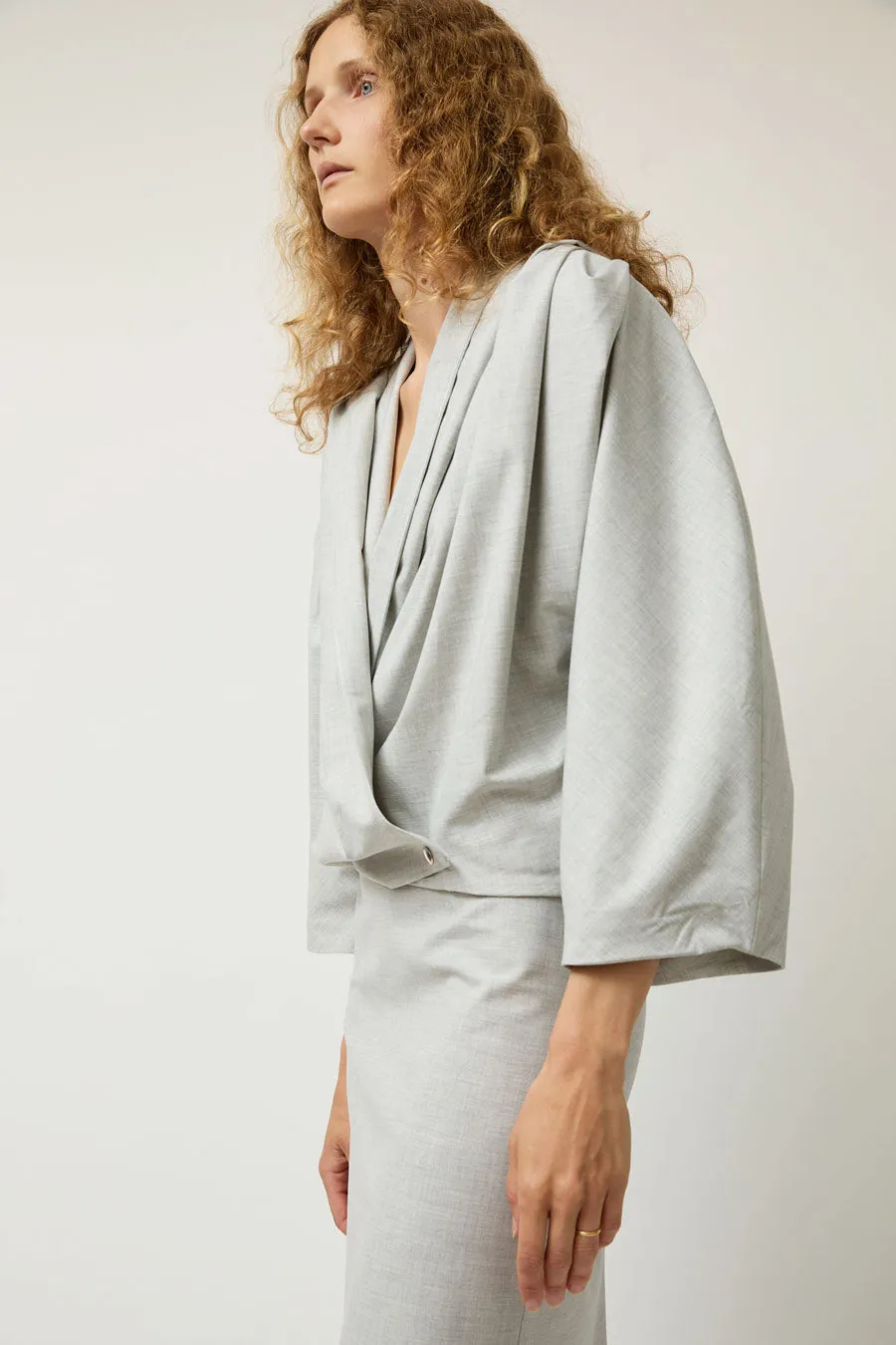Michelle Del Rio Lobo Jacket in Grey sold by No. 6 product image thumbnail 5