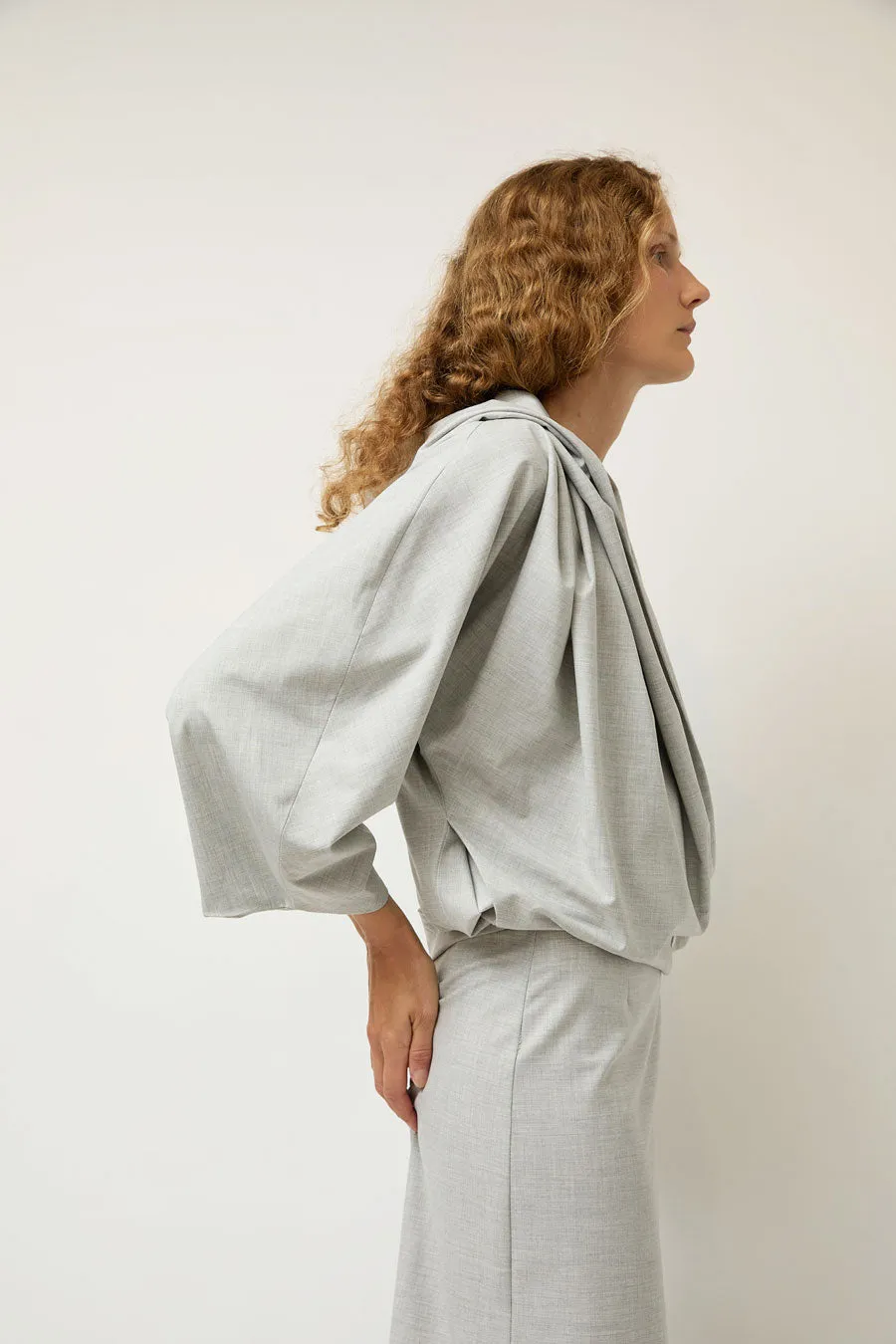 Michelle Del Rio Lobo Jacket in Grey sold by No. 6 product image thumbnail 3