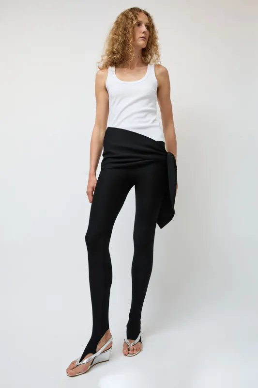 Michelle Del Rio Bianca Leggings in Black made by No. 6