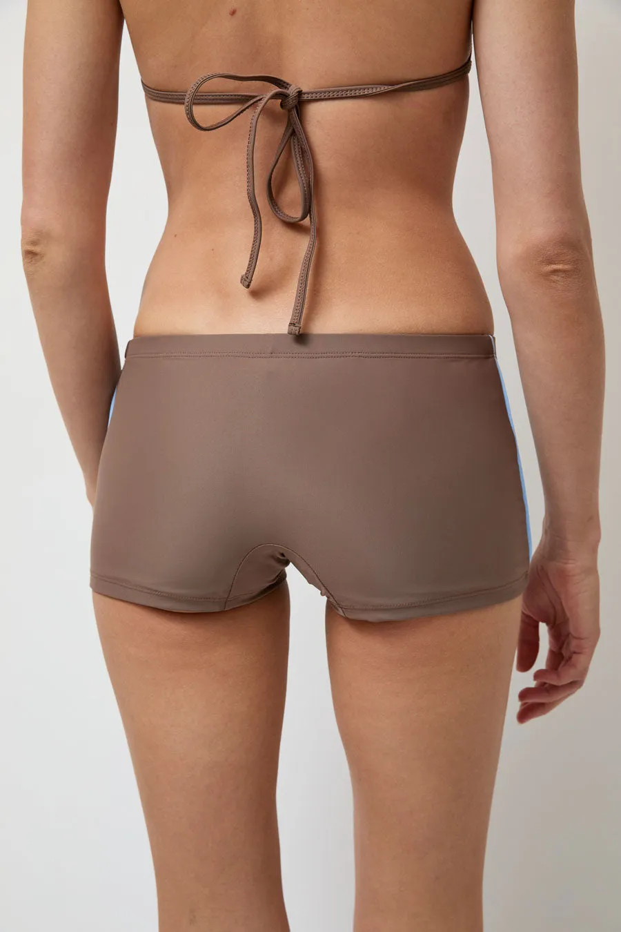 Hakea Mini Short in Latte and Light Blue sold by No. 6 product image thumbnail 3