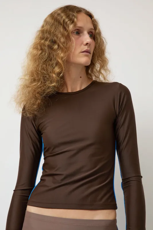 Hakea Kasbah Sun Top in Earth and Blue made by No. 6