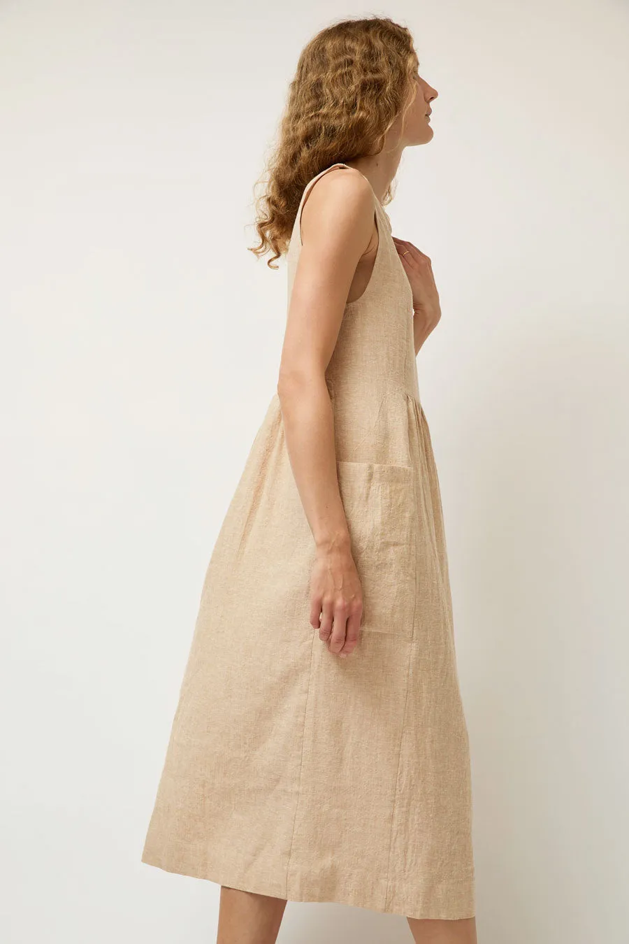 Zii Ropa Margarit Dress in Apricot sold by No. 6 product image thumbnail 4