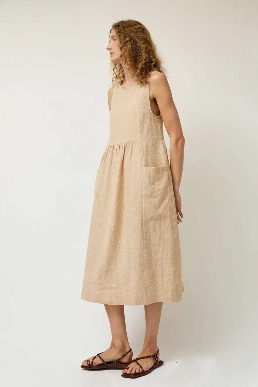 Zii Ropa Margarit Dress in Apricot sold by No. 6 product image thumbnail 3